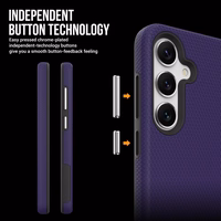 Perfectionists Kolmnurkne Ümbris Samsung A266 A26 5G lilla