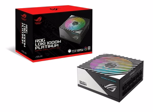 ASUS ROG Loki SFX-L 1000W Platinum toiteplokk 24-pin ATX must, hõbedane
