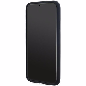 Силиконовый чехол Karl Lagerfeld Karl&Choupette MagSafe для iPhone 11 / Xr - чёрный