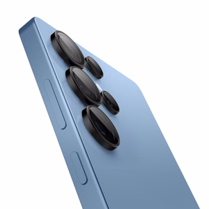 Защита камеры Spigen Optik Pro GLAS.TR EZ FIT 2 шт. для Samsung Galaxy S25 Ultra - чёрный