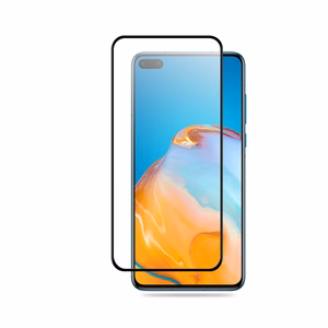 Crong 3D Armor Glass 9H karastatud ekraanikaitseklaas seadmele Huawei P40, paigaldusraamiga