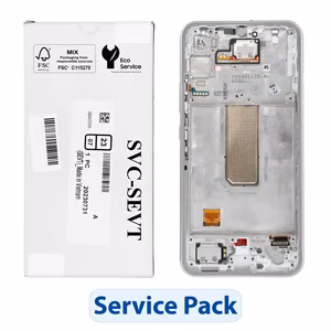 ServicePack LCD ekraan SAMSUNG A34 5G A346B hõbedane GH82-31201B