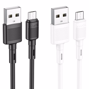 USB cable Hoco X83 USB-A to MicroUSB 1.0m white