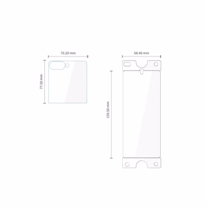 Tech-Protect kaitsekomplekt Samsung Galaxy Z Flip 7 / 8 jaoks: Glass Fit+ karastatud klaas, 2 tk, ja Hydro Flex+ hüdrogeelkile, 2 tk