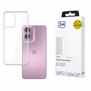 3mk Clear Ümbris jaoks Motorola Moto G24 - läbipaistev