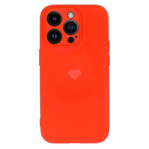 Vennus Silicone Heart Ümbris jaoks Iphone 13 Pro design 1 punane