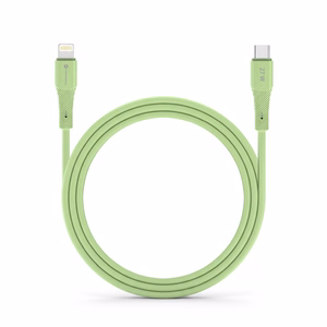 Kaabel USB C to Lightning Forcell F-Energy PD 3A 27W Silikoon 1 m C346 roheline