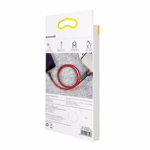 Baseus Cafule USB Lightning кабель 2,4A 0,5 м (красный)
