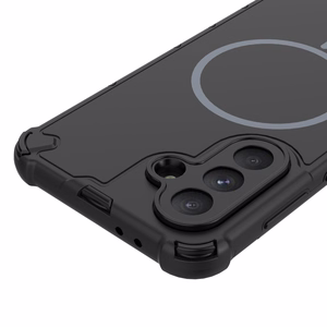 Defender 2in1 Mag ümbris for Samsung Galaxy S26 Plus must