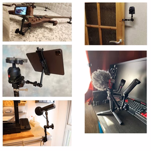 Klamberhoidik kaamerale, videokaamerale, mikrofonile