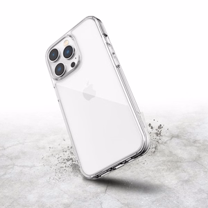 Raptic X-Doria Clearvue ümbris iPhone 14 Pro Max tagakate läbipaistev