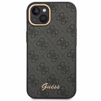 Guess GUHCP14MHG4SHK iPhone 14 Plus 6.7 "must / must hard ümbris 4G Vintage kuldne Logo