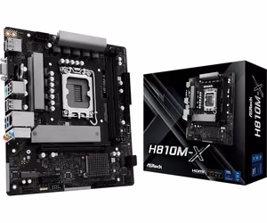 ASRock H810M-X emaplaat
