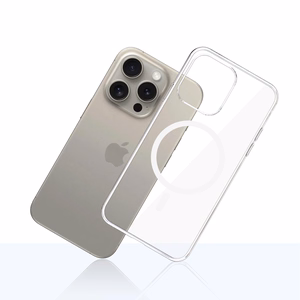 3mk Clear MagCase Ümbris jaoks Apple iPhone 15 Pro Max - läbipaistev