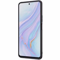 Nillkin Textured Case vastupidav tugevdatud ümbris geelraamiga ja nailonist tagaküljega Honor 50 SE jaoks must