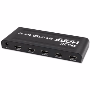 Qoltec 51798 aktiivne HDMI splitter 4 x HDMI 4K x 2K | 3,4 Gb/s