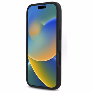 BMW M Perforated Tricolor Detail Line iPhone 16 Ümbris - must