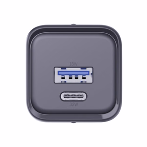3mk Hyper Charger PD 33W GaN QC4+ PPS AFC FCP SCP 1A1C seinalaadija - must