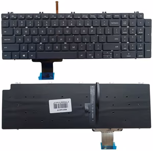 Keyboard DELL Precision 7550, 7560, 7750, 7760, koos Backlight, US