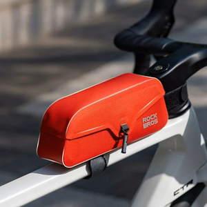 Rockbros 30120122004 Waterproof Bicycle Frame Bag with Magnetic Closure 0.9L - Red