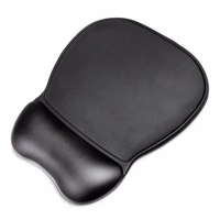 Ergonomic Mouse Pad and Wrist Rest Gel Eco Leather Large Anti-Slip - Must