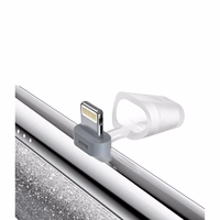 Powerbank Veger PlugOn (W0573P) PD QC3.0 2,4A 12W 5000 mAh with a built-in connector Lightning hõbedane