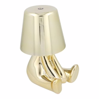 Laua lamp voodikõrval GOLD MAN Kunst Deco seat (versioon 5) MLTL