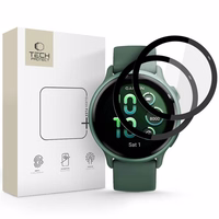 Tech-Protect Glass Flex+ 2-pack hübriidklaas jaoks Garmin Vivoactive 6 - must
