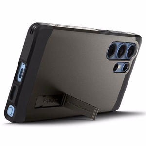 SPIGEN ümbris TOUGH ARMOR compatible with MagSafe jaoks SAMSUNG S25 Ultra gunmetal