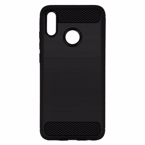 Back Case CARBON for HUAWEI P SMART 2019 Black