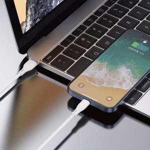 Кабель Dudao USB / Lightning 3A 1м белый (L2L 1m white)