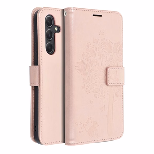 MEZZO Book ümbris jaoks SAMSUNG A54 5G tree rose kuldne