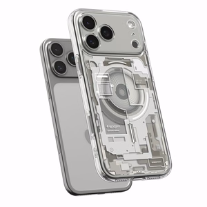 SPIGEN ümbris ULTRA HYBRID MAG compatible with MagSafe jaoks IPHONE 17 Pro Max zero one natural tutanium
