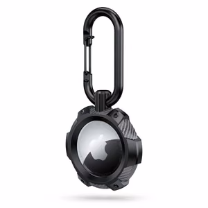 Tech-Protect TPUCarbon Ümbris jaoks Apple AirTag - must