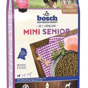 Bosch Mini Senior – väikest tõugu eakate koerte kuivtoit, 2,5 kg