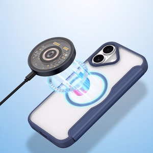 Dux Ducis Skin X Pro iPhone 17 Air Ümbris with MagSafe and Wallet - Sinine