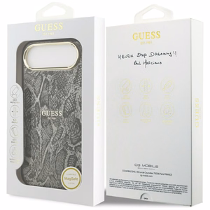 Guess Python Pattern MagSafe Ümbris jaoks iPhone Air - Must