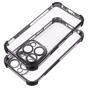 Ümbris jaoks iPhone 15 PRO Antishock Electro must