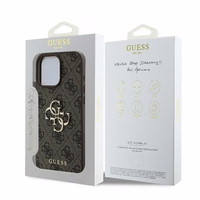 Guess 4G Big Logo iPhone 16 Pro Max Ümbris - Brown