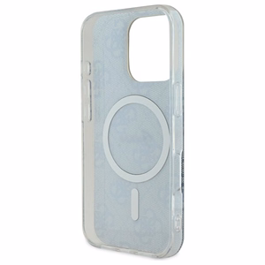 Guess IML 4G MagSafe Чехол для iPhone 16 Pro Max - синий