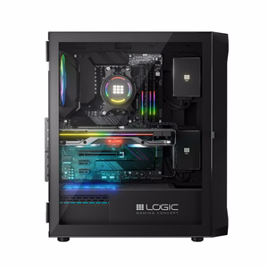 Logic PORTOS ARGB MINIDI USB 3.0 корпус черный