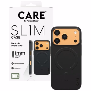 CARE by PanzerGlass SL1M MagSafe Ümbris jaoks iPhone 17 Pro - must