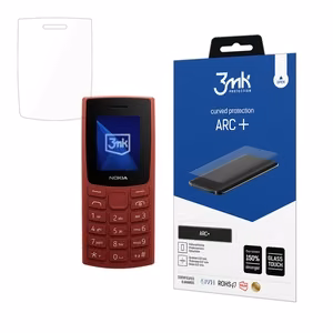 Nokia 105 4G (2023) – 3mk ARC+ telefoni ekraanikaitse