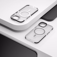 Etteri Icy Mag ümbris jaoks iPhone 12 / 12 Pro 6,1'' must