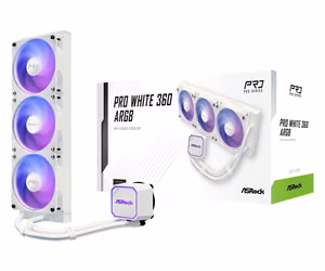 ASRock Pro White 360 ARGB jahutus