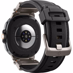 Spigen DuraPro Armor rihm mudelile Samsung Galaxy Watch 40/44/46 mm – must