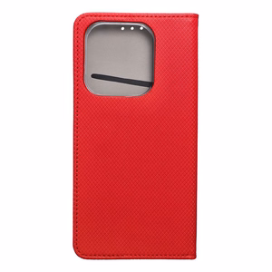SMART Ümbris Kaaned jaoks XIAOMI Redmi Note 14 4G (GLOBAL - 163,25mm x 76,55mm x 8,16mm) punane