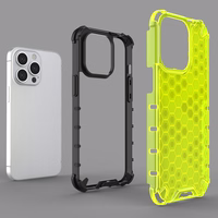 Honeycomb Case soomuskaitse TPU kaitsekattega iPhone 13 Pro läbipaistev