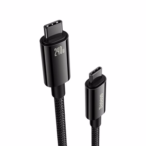Baseus cable Tungsten PD USB-C - USB-C 1,0m must 240W