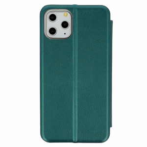 Book Vennus Elegance чехол для Iphone 12 Mini тёмно-зелёный